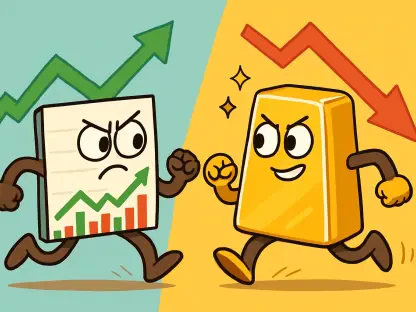 Gold Prices Drop as U.S. Stocks Hit Record Highs